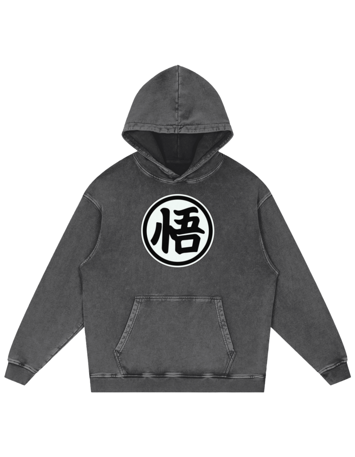 Animatixc x Majin Mode Hooodie– Acid Wash Edition